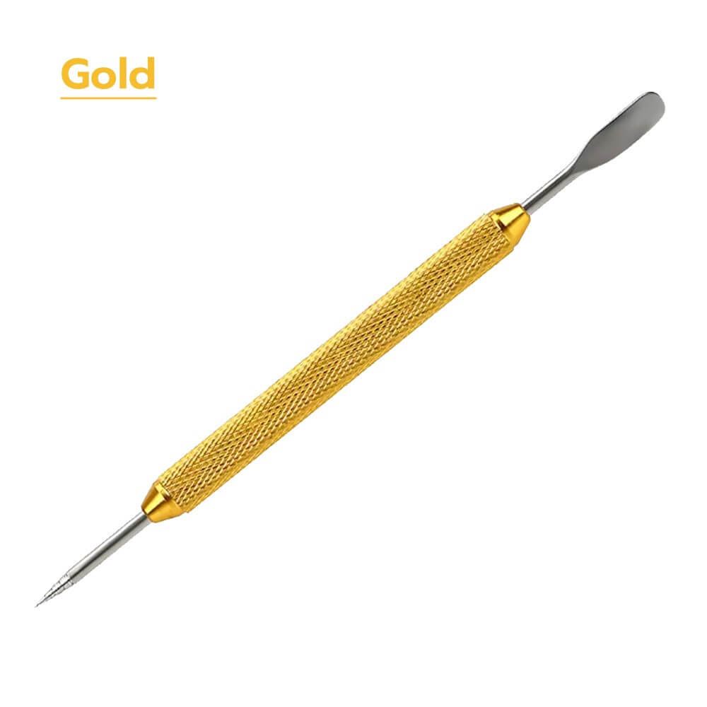 ปากกาวาดลายลาเต้อาร์ต ETZEL 	สแตนเลส ขนาด  13.5 CM สีทอง