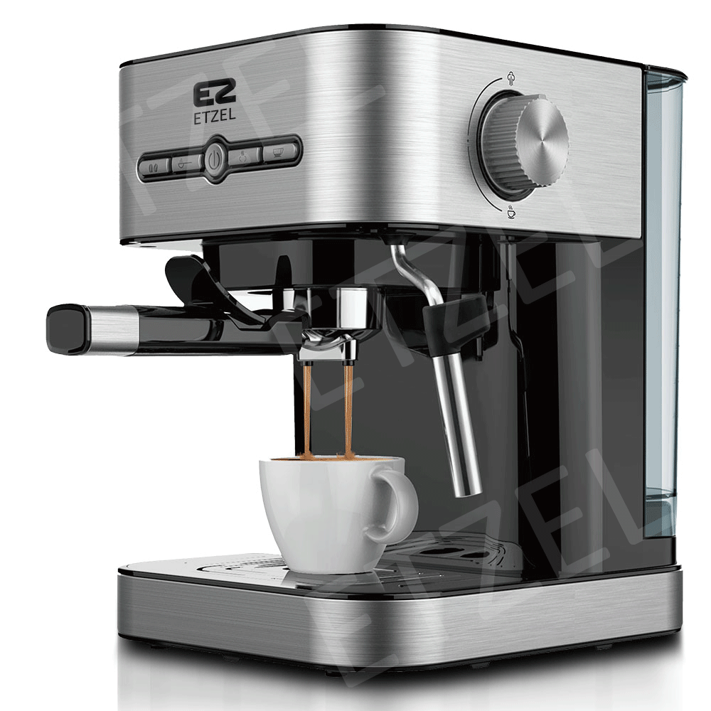 เครื่องชงกาแฟ ETZEL SN203 สีดำ_1