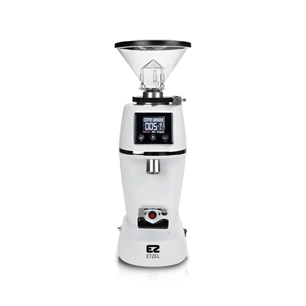 เครื่องบดเมล็ดกาแฟ ETZEL รุ่น SN026 เฟืองบดกาแฟ ไทเทเนียม 60 มม. (ขาว)
