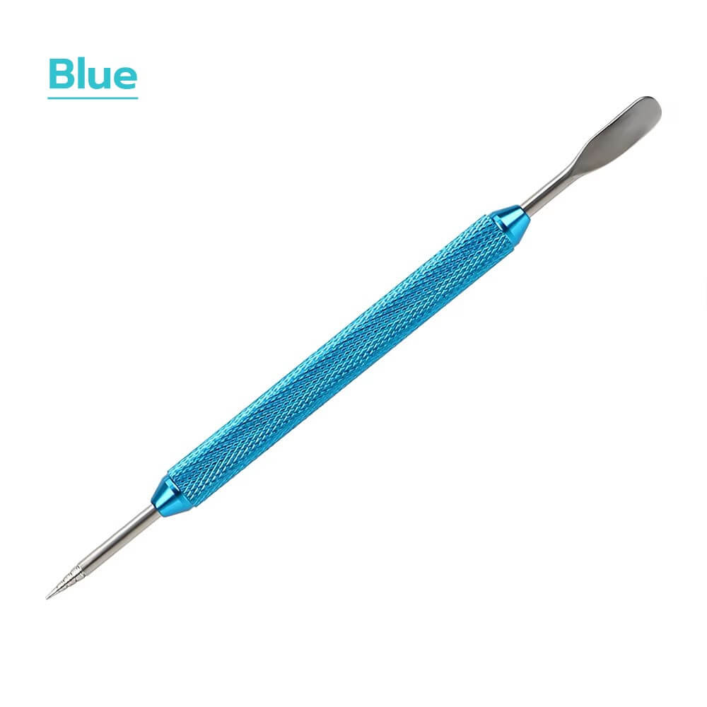 ปากกาวาดลายลาเต้อาร์ต ETZEL 	สแตนเลส ขนาด 13.5 CM สีฟ้า