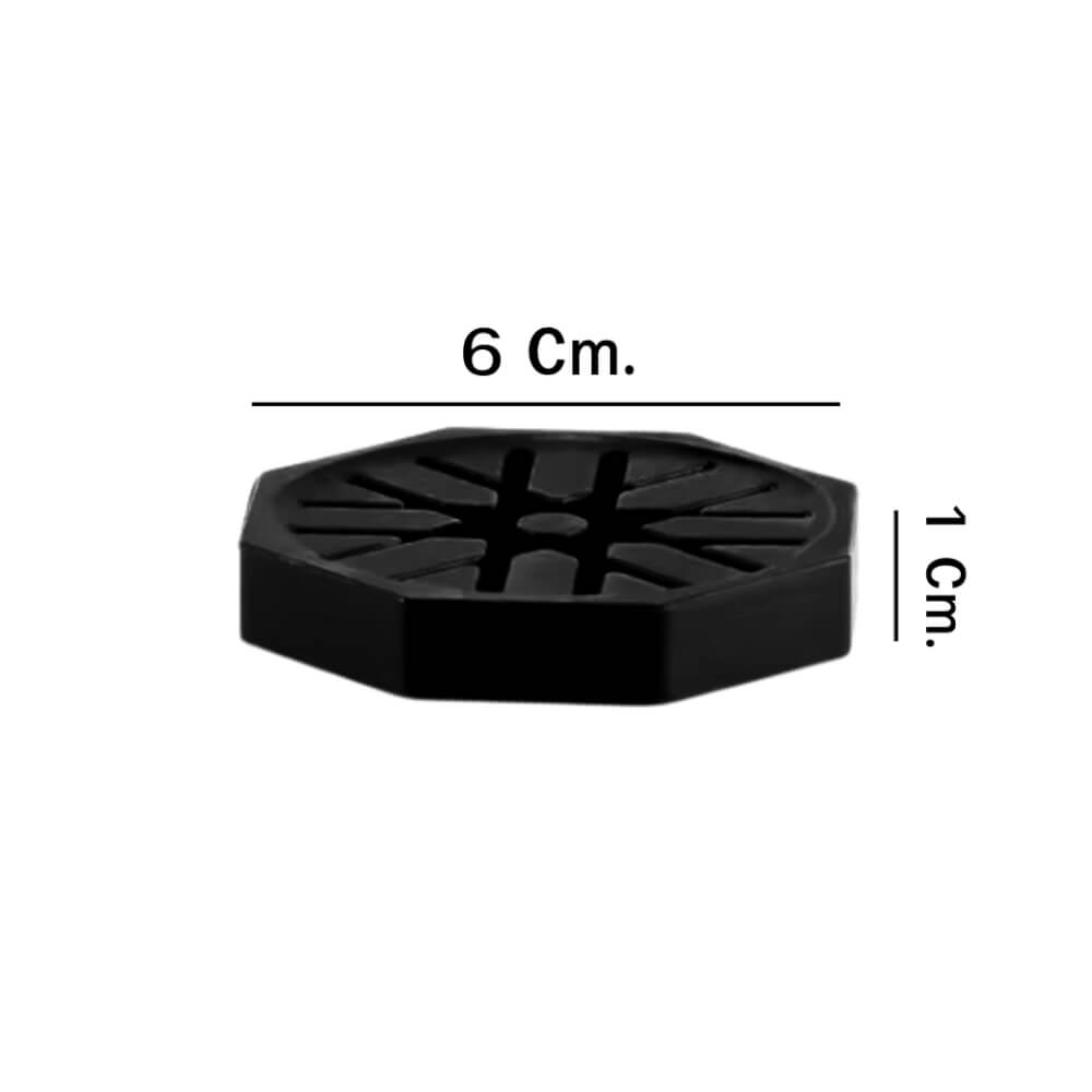 ฐานวางแผ่นกระจายน้ำซิลิโคลน ETZEL วางได้ทั้งขนาด 51-58mm _2