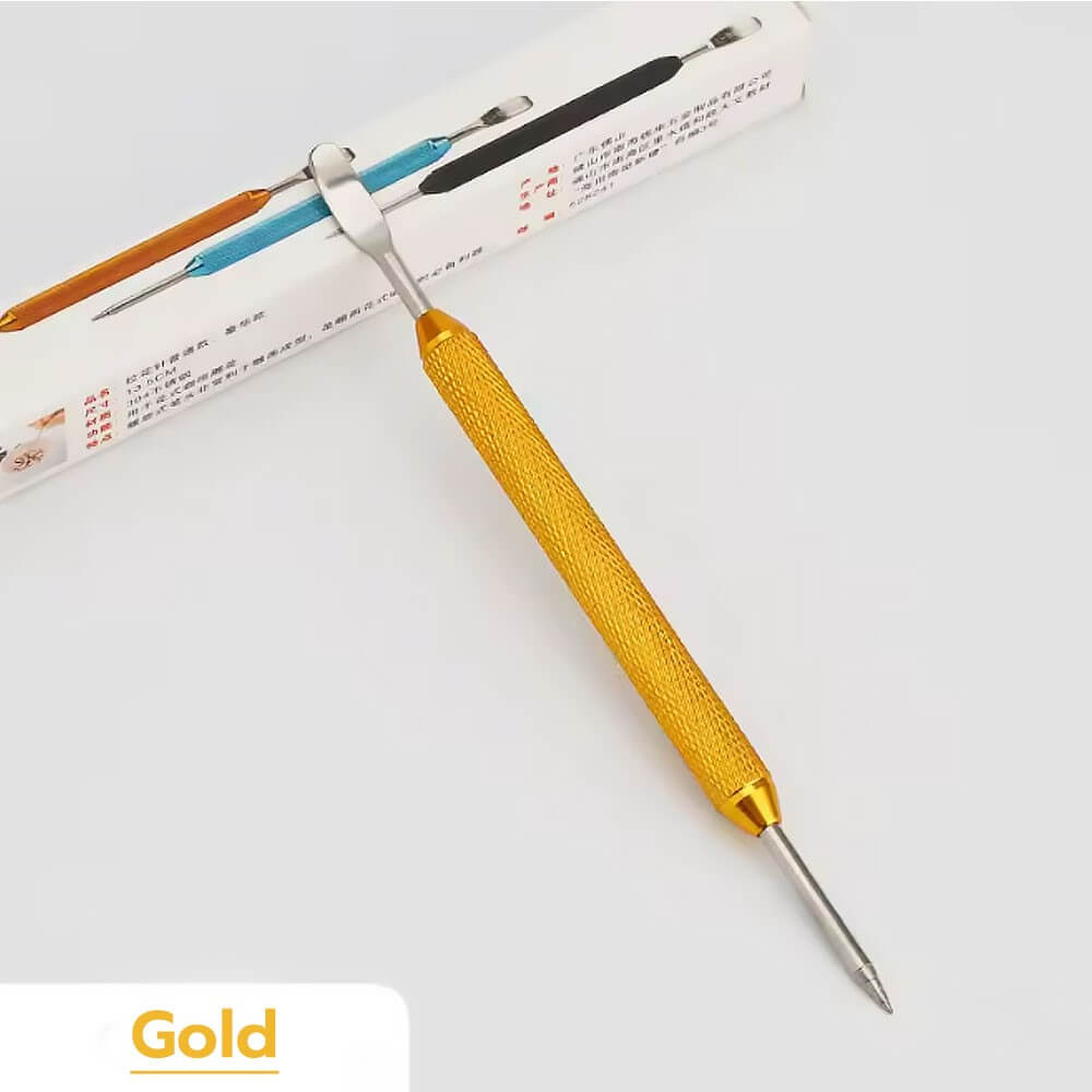 ปากกาวาดลายลาเต้อาร์ต ETZEL 	สแตนเลส ขนาด  13.5 CM สีทอง