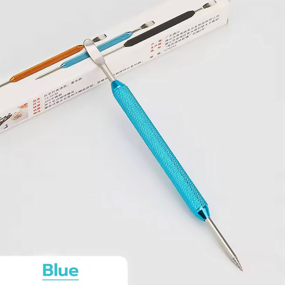 ปากกาวาดลายลาเต้อาร์ต ETZEL 	สแตนเลส ขนาด 13.5 CM สีฟ้า