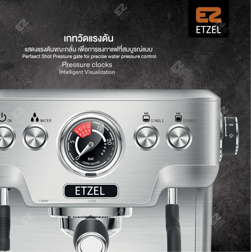เครื่องชงกาแฟ ETZEL รุ่น SN6570 ก้านชงขนาด 58 mm_3