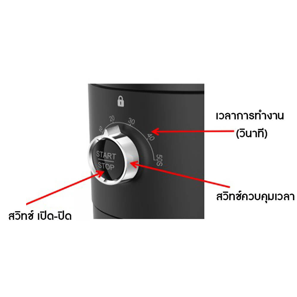 เครื่องบดเมล็ดกาแฟ ETZEL รุ่น SN9400N เฟืองบด สแตนเลส Conical burr 2 in 1