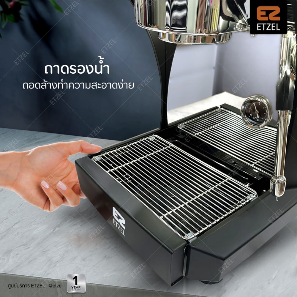 เครื่องชงกาแฟ ETZEL Commercial รุ่น SN3125A 