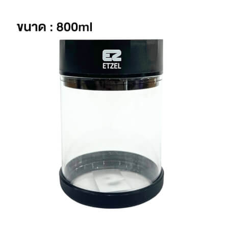 โถสูญญากาศไฟฟ้า ETZEL โถเก็บเมล็ดกาแฟ สามารถชาร์จไฟได้ ขนาด 800 ml._0