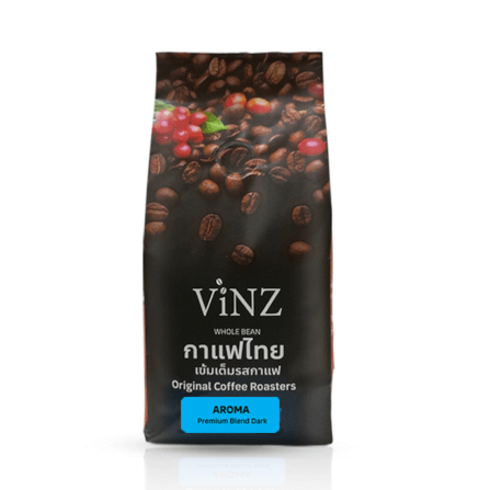 เมล็ดกาแฟ ViNZ ดอยช้าง อโรม่า อาราบิก้าคั่วเข้ม 250g 1 ถุง_0