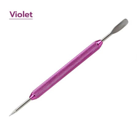 ปากกาวาดลายลาเต้อาร์ต ETZEL 	สแตนเลส ขนาด 13.5 CM สีม่วง_0