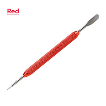 ปากกาวาดลายลาเต้อาร์ต ETZEL 	สแตนเลส ขนาด 13.5 CMสีแดง_0