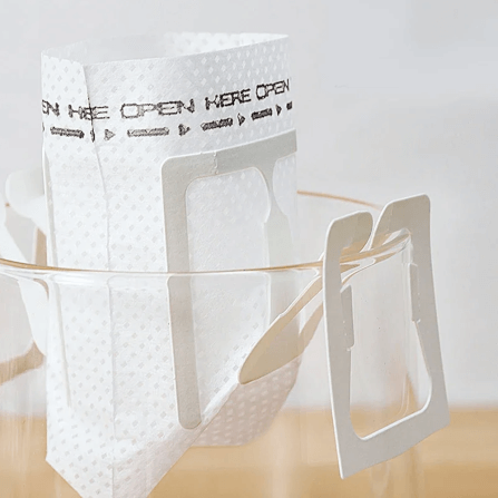 ถุงกรองกาแฟ ETZEL ถุงดริปกาแฟ แบบมีหูแขวน 50 ซอง Drip Coffee filter bag แบบพกพา ใช้แล้วทิ้ง_1