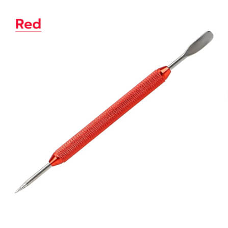 ปากกาวาดลายลาเต้อาร์ต ETZEL 	สแตนเลส ขนาด 13.5 CMสีแดง_1