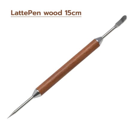 ปากกาวาดลายลาเต้อาร์ต ETZEL ด้ามไม้ 15 CM_1