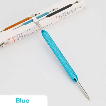 ปากกาวาดลายลาเต้อาร์ต ETZEL 	สแตนเลส ขนาด 13.5 CM สีฟ้า_2