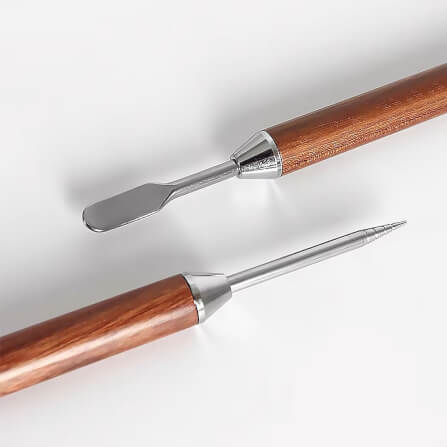 ปากกาวาดลายลาเต้อาร์ต ETZEL ด้ามไม้ 15 CM_2
