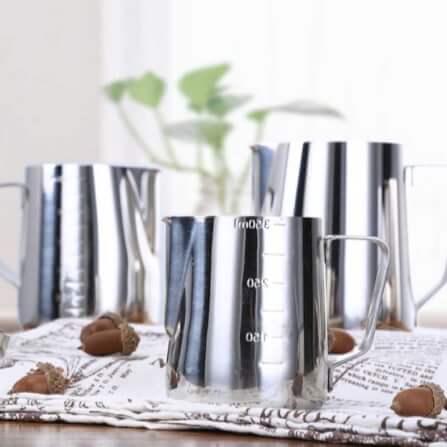พิชเชอร์ตีฟองนม ETZEL ขนาด 350 มล. สแตนเลส (มีขีดวัด)_3