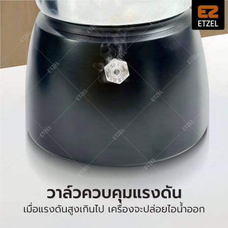 เครื่องทำฟองนมอัตโนมัติ ETZEL  รุ่น SN987 แบบ 5 in 1 พร้อมโมก้าพอท_5