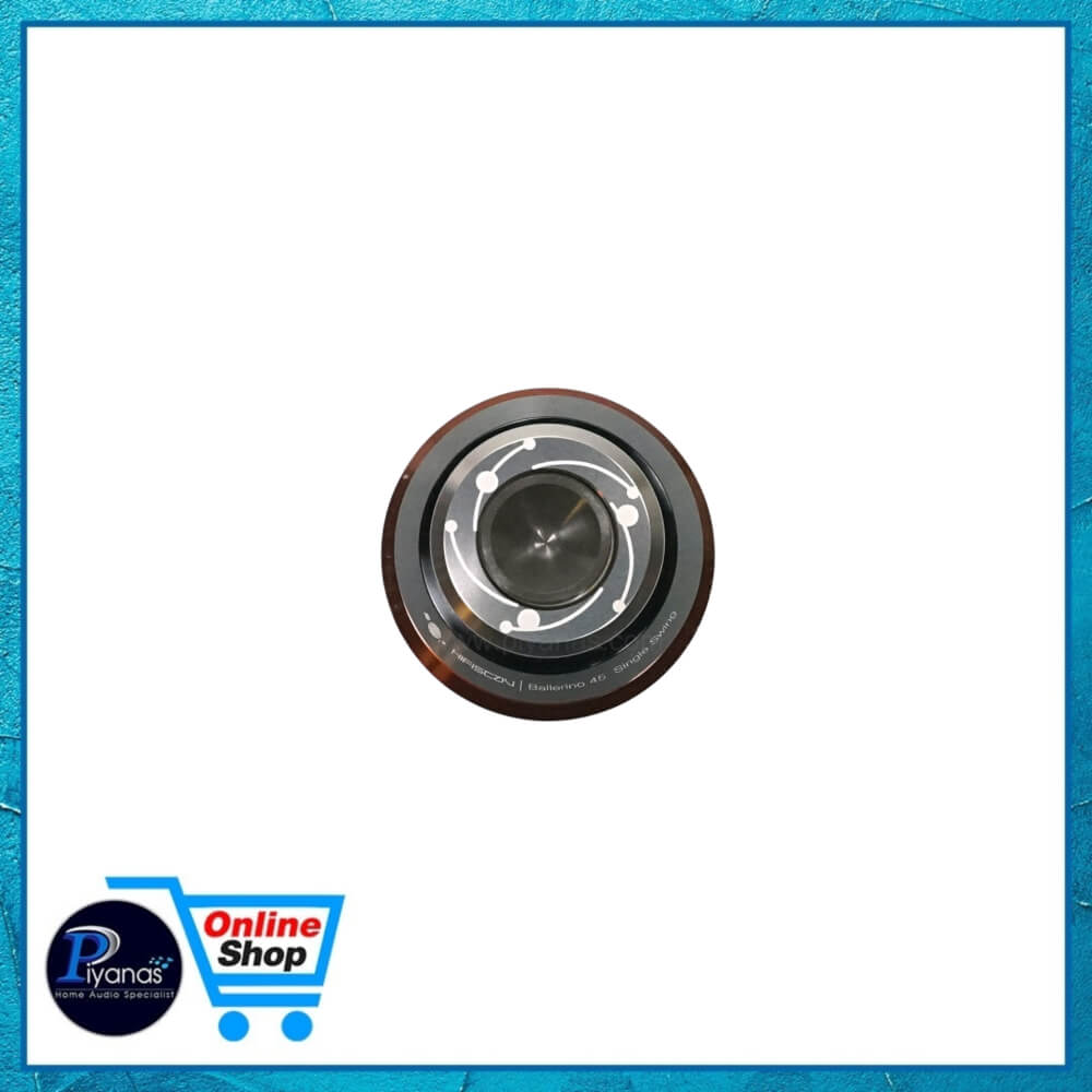 ฐานรองเครื่อง HIFISTAY : BALLERINO 45 SINGLE SWING (45 MM) SET OF 4 (BLACK/SILVER)