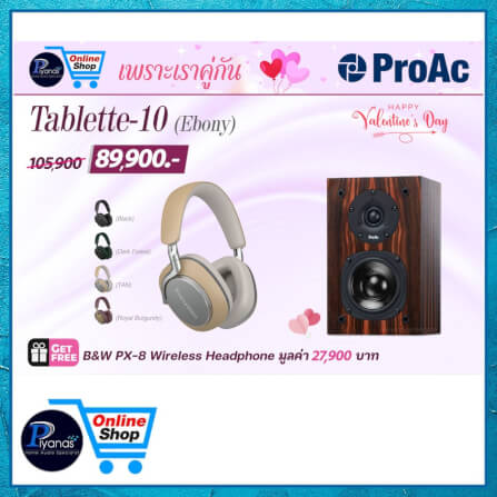 ลำโพงบุ๊คเชลฟ์ :PROAC : TABLETTE-10 (EBONY)_3