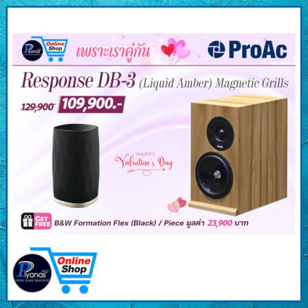 ลำโพงบุ๊คเชลฟ์ PROAC : RESPONSE DB-3 (สีเหลืองอำพัน)_3