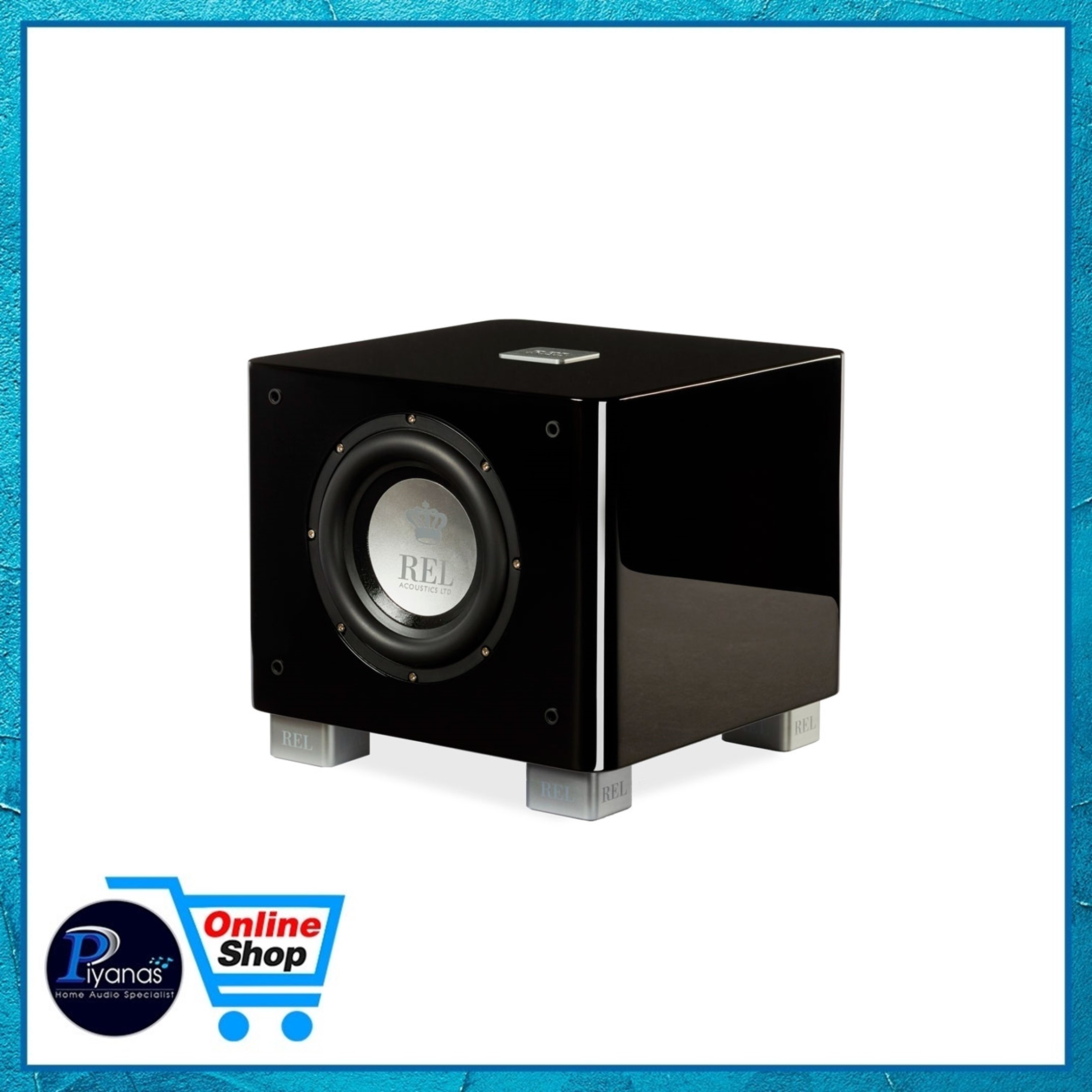 ซับวูฟเฟอร์ REL ACOUSTICS : T7X สีดำ