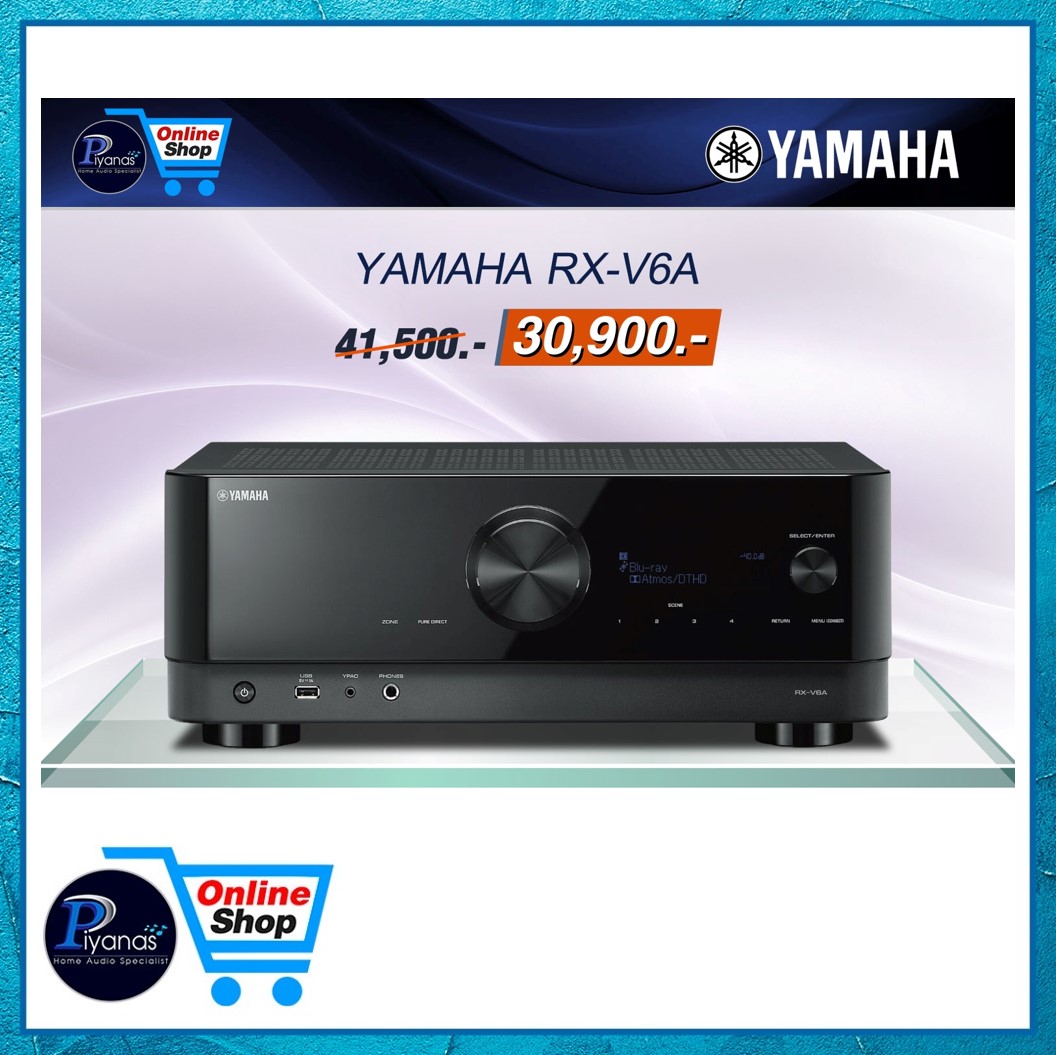 รีซีฟเวอร์ A/V YAMAHA : RX-V6A (สีดำ)_4