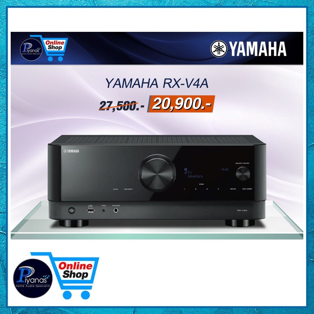รีซีฟเวอร์ A/V YAMAHA : RX-V4A (สีดำ)_4
