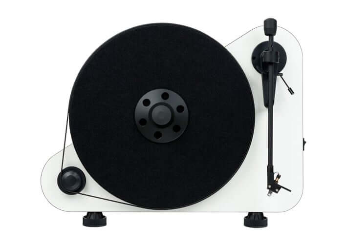 เครื่องเล่นแผ่นเสียง PROJECT :VT-E BT (พร้อมหัวเข็ม ORTOFON รุ่น OM5E) (สีขาว)