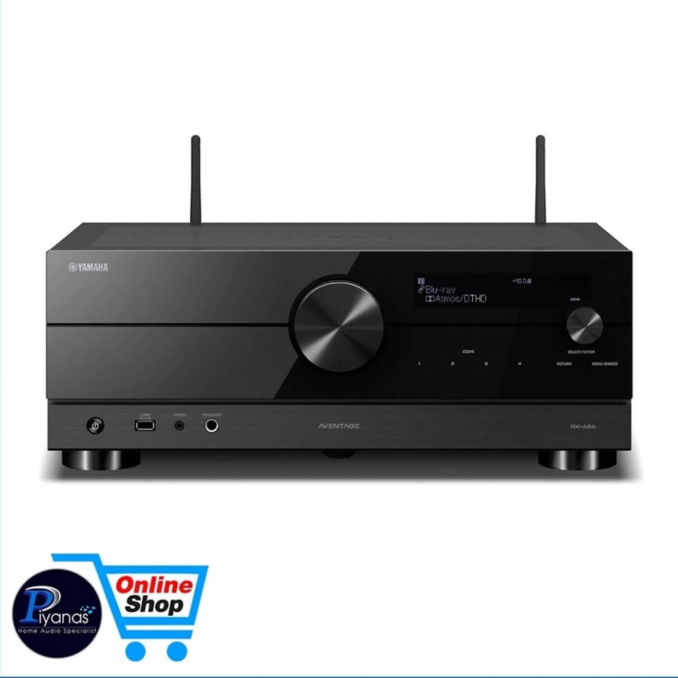 รีซีฟเวอร์ A/V YAMAHA : RX-A2A (สีดำ)