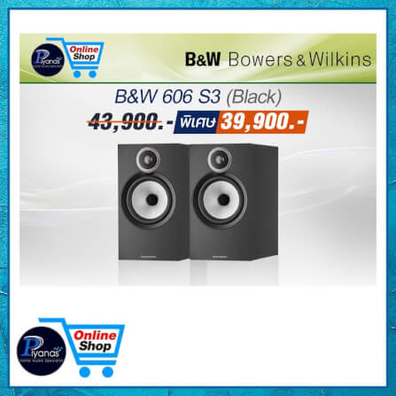 ลำโพง Bowers & Wilkins 606 S3 สีดำ_1
