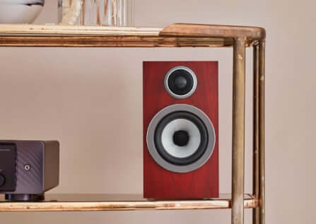 ลำโพงบุ๊คเชลฟ์ Bowers&Wilkins : 707S3 (สีโรสนัท)_6