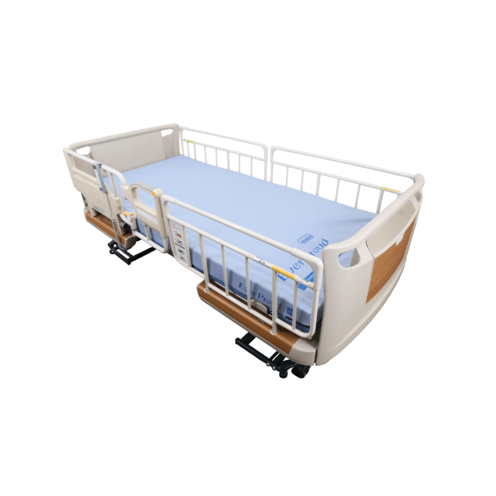 เตียงผู้ป่วยไฟฟ้า PARAMOUNT BED รุ่น Rakusho Z สีเรซิ่น พร้อมที่นอน รุ่น Ever Proud_1