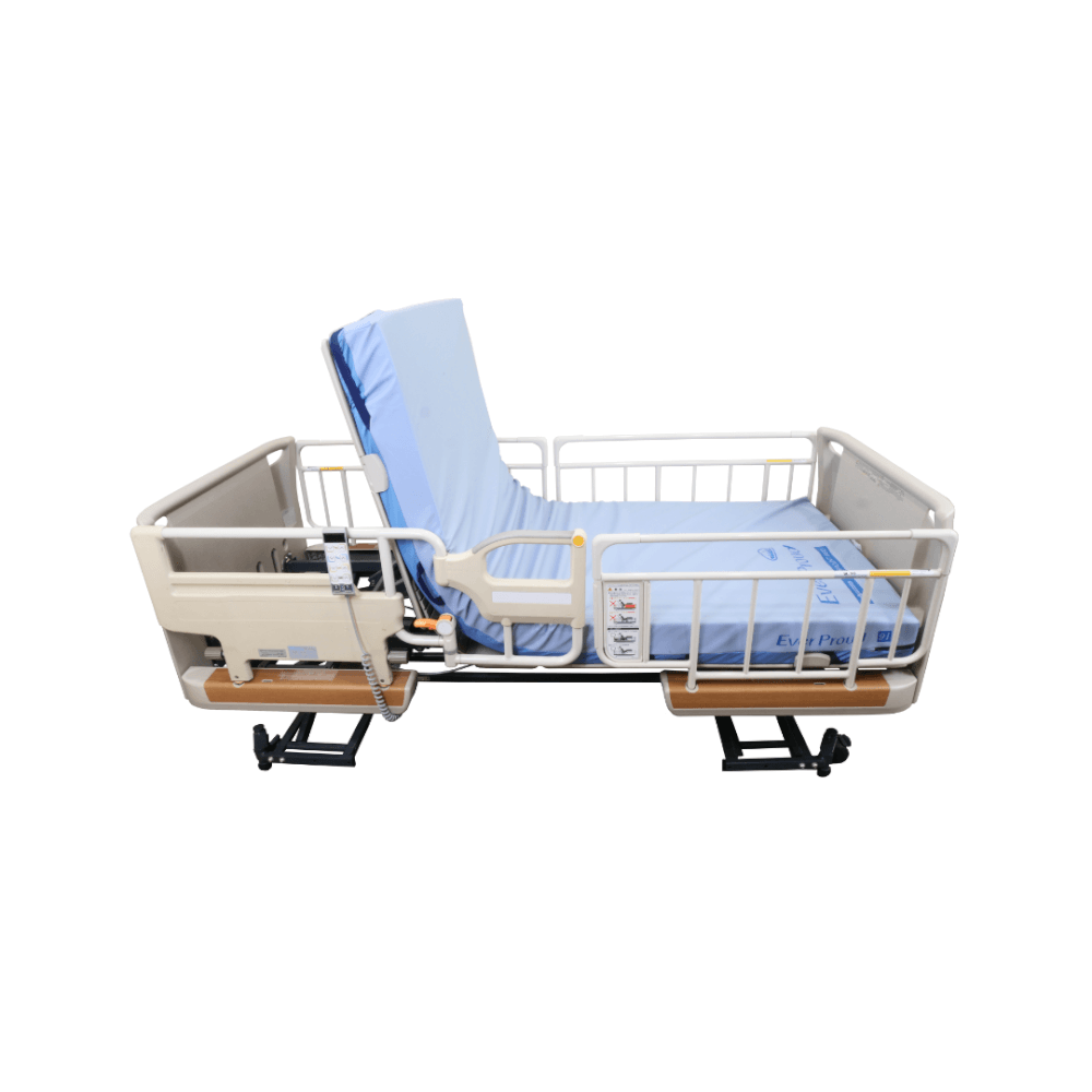 เตียงผู้ป่วยไฟฟ้า PARAMOUNT BED รุ่น Rakusho Z สีเรซิ่น พร้อมที่นอน รุ่น Ever Proud_4