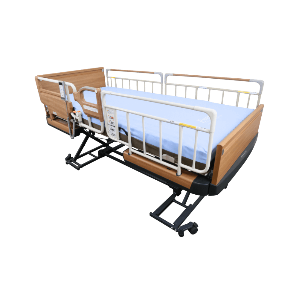 เตียงผู้ป่วยไฟฟ้า PARAMOUNT BED รุ่น Rakusho Z สีไม้ (Half) พร้อมที่นอน รุ่น Everfit Light Mattress_5