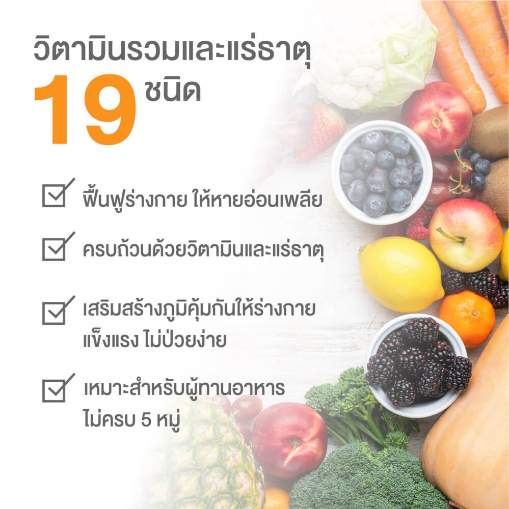 ผลิตภัณฑ์เสริมอาหาร INTERCARE มัลติวิต พลัส (1 กระปุก : 60 เม็ด)