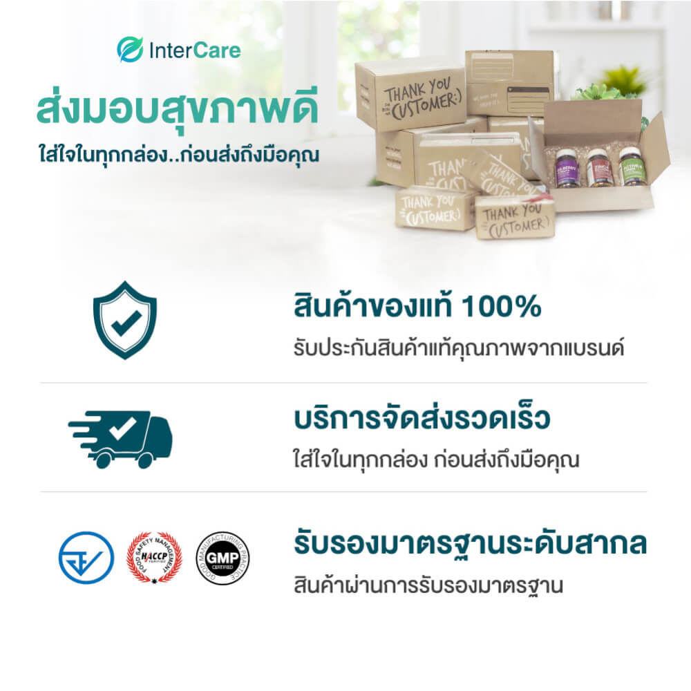 ผลิตภัณฑ์เสริมอาหาร INTERCARE ซิงค์ พลัส มัลติวิตามิน (1 กระปุก : 30 เม็ด)