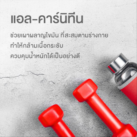 ผลิตภัณฑ์เสริมอาหาร INTERCARE แอล-คาร์นิทีน 500 พลัส แพ็คคู่ 30 เม็ด 2 กระปุก_2