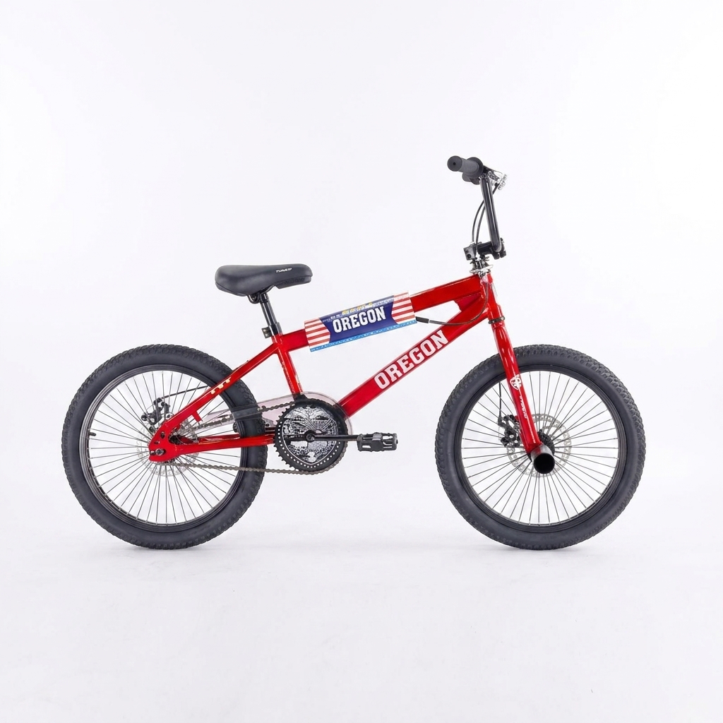จักรยานวิบาก BMX TIGER รุ่น OREGON สีแดง ล้อ 20นิ้ว