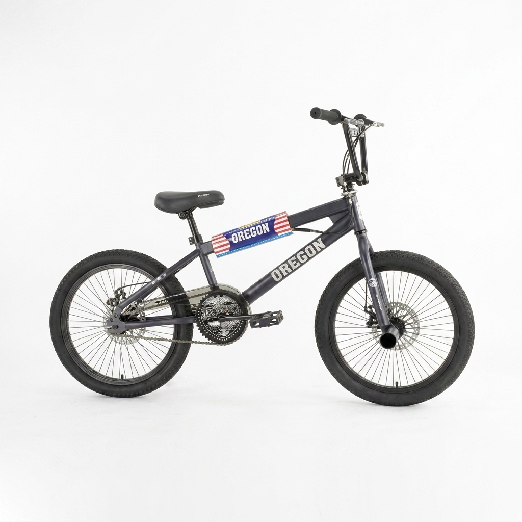 จักรยานวิบาก BMX TIGER รุ่น OREGON สีดำล้อ 20นิ้ว_0