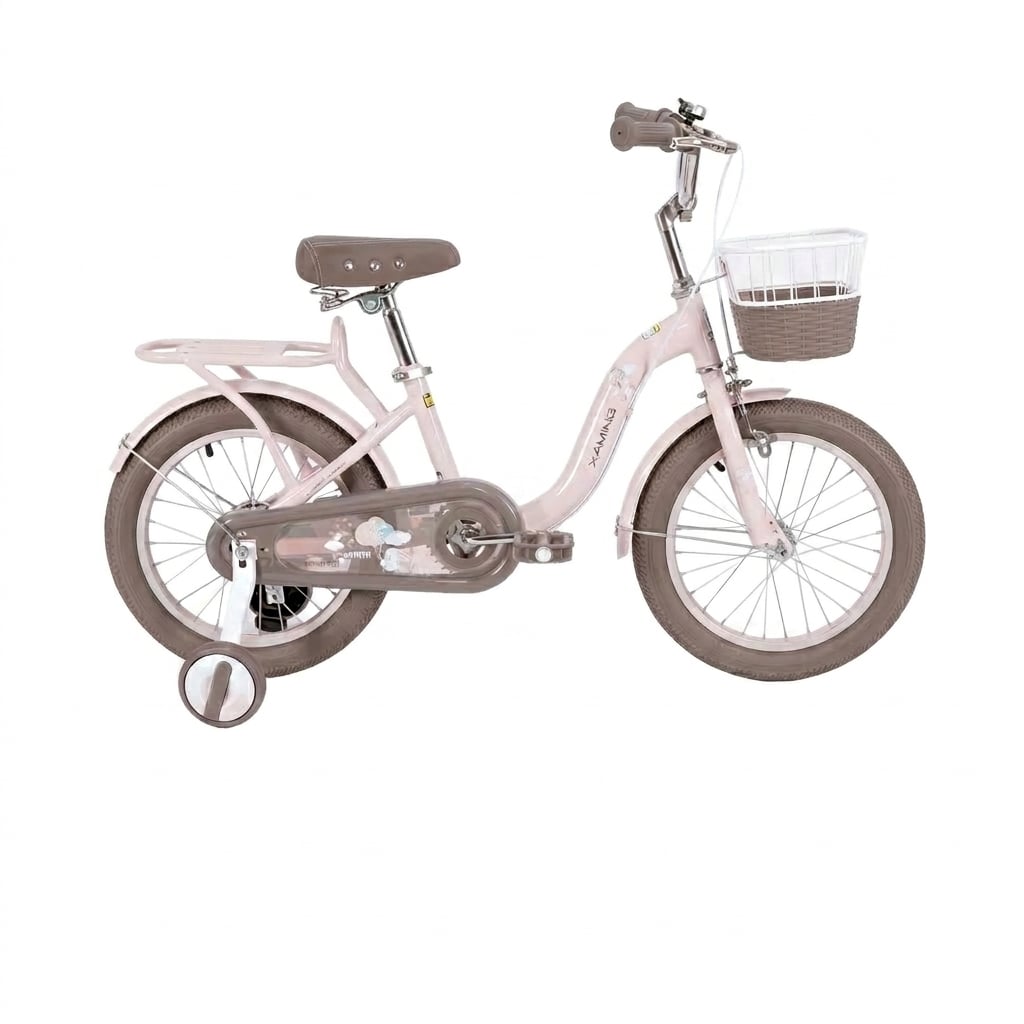 จักรยานเด็ก XAMING KIDS BIKE ชมพู ล้อ 16 นิ้ว_0