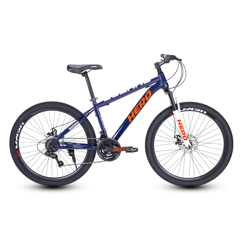 จักรยานเสือภูเขา HERO รุ่น Dolane สีน้ำเงิน 21เกียร์ shimano 
