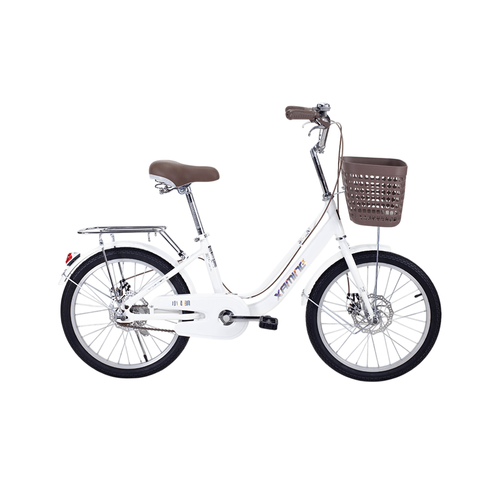 จักรยานแม่บ้าน Xaming 20 นิ้ว สีขาว