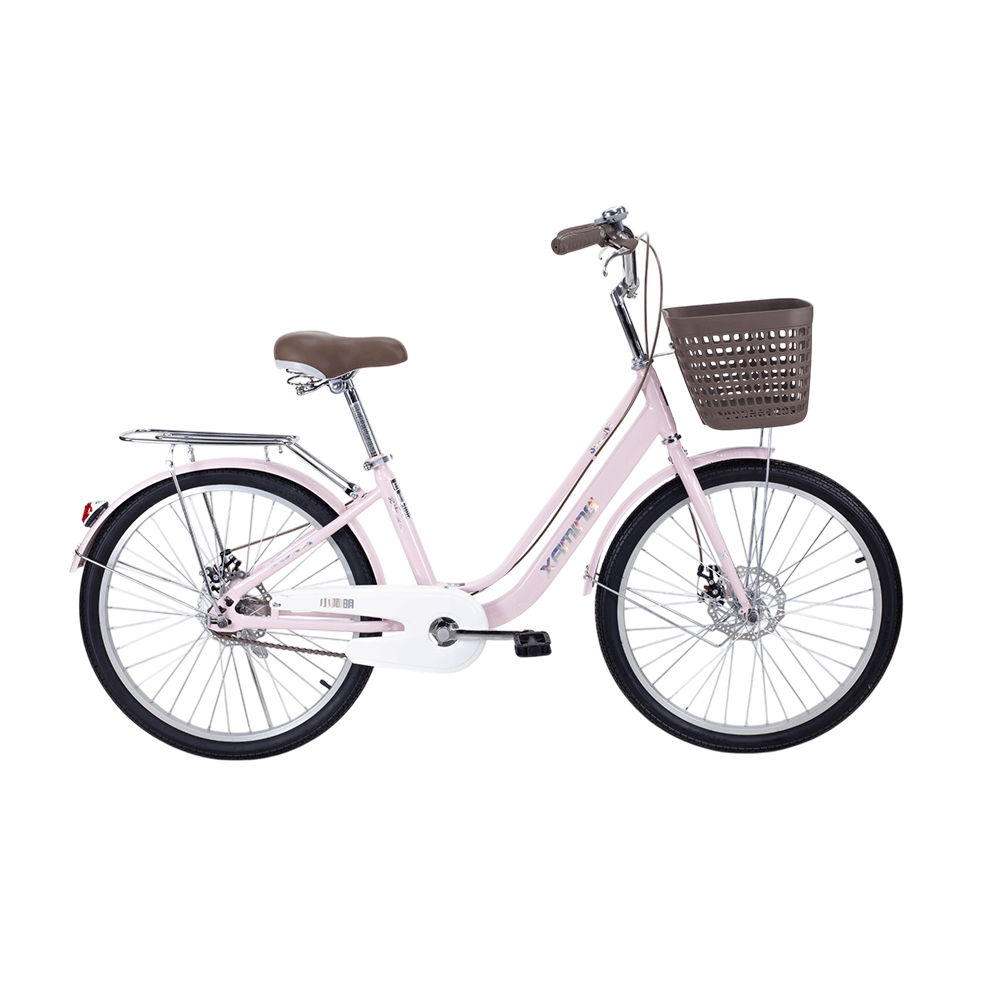 จักรยานแม่บ้าน Xaming 24 นิ้ว สีชมพู