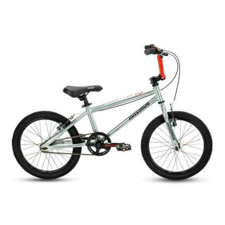 จักรยานBMX MAXIMUS รุ่น FREESTYLE สีเงิน ล้อ 18นิ้ว_0