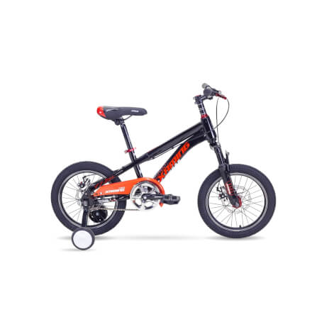 จักรยานเด็ก Xaming MTB สีดำ/แดง ล้อ 16 นิ้ว_0