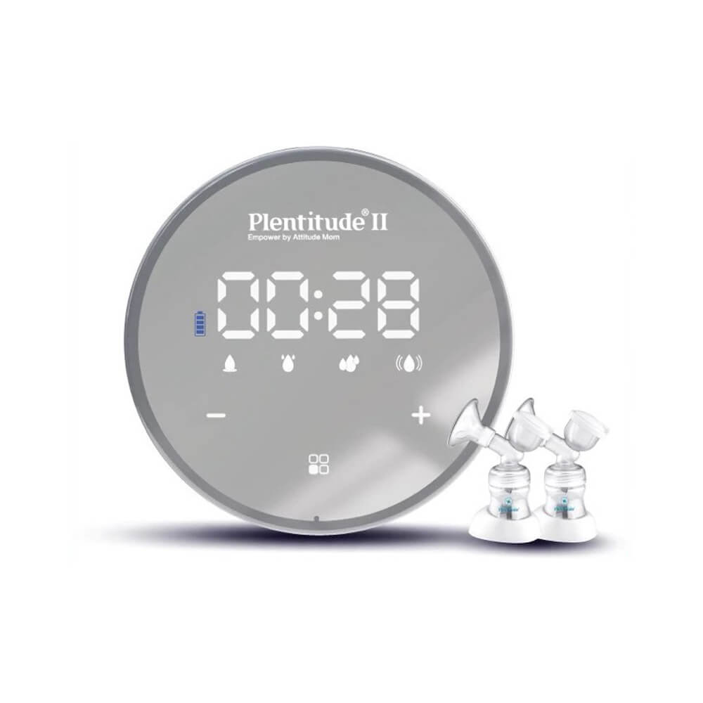 เครื่องปั๊มนม PLENTITUDE รุ่น II แบบมีสาย ปั๊มคู่ ระบบ 1 มอเตอร์