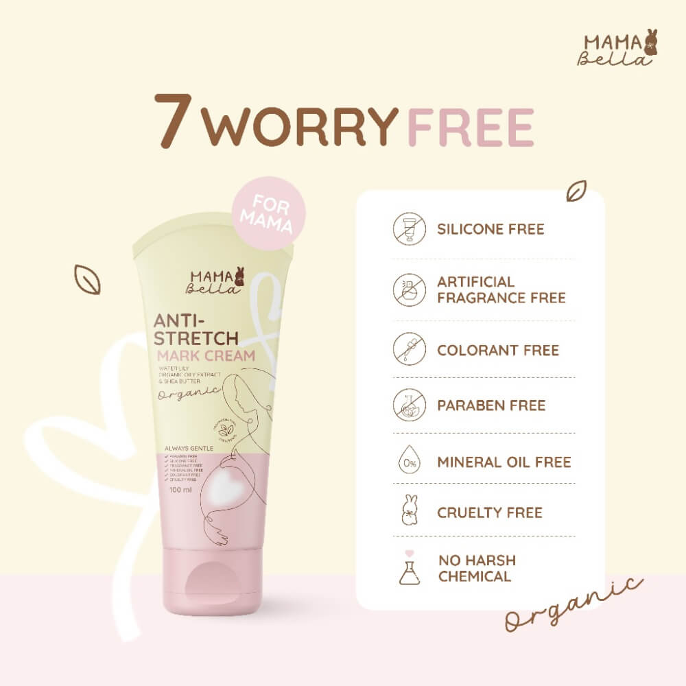ครีมทาลดรอยแตกลาย MAMABELLA 100 ML