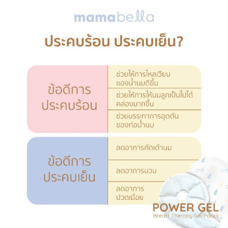 แผ่นประคบหน้าอก ร้อน-เย็น MAMABELLA POWER GEL_4