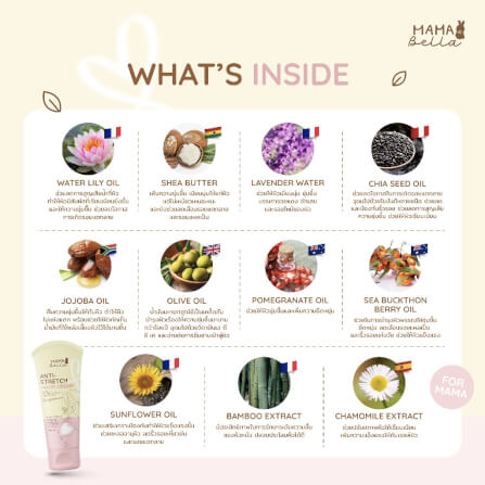 ครีมทาลดรอยแตกลาย MAMABELLA 100 ML_4