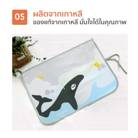 ผ้าม่านบังแดดสำหรับลูกน้อย LIETO ลายหมี มีแม่เหล็กติดกระจกรถยนต์ได้_5